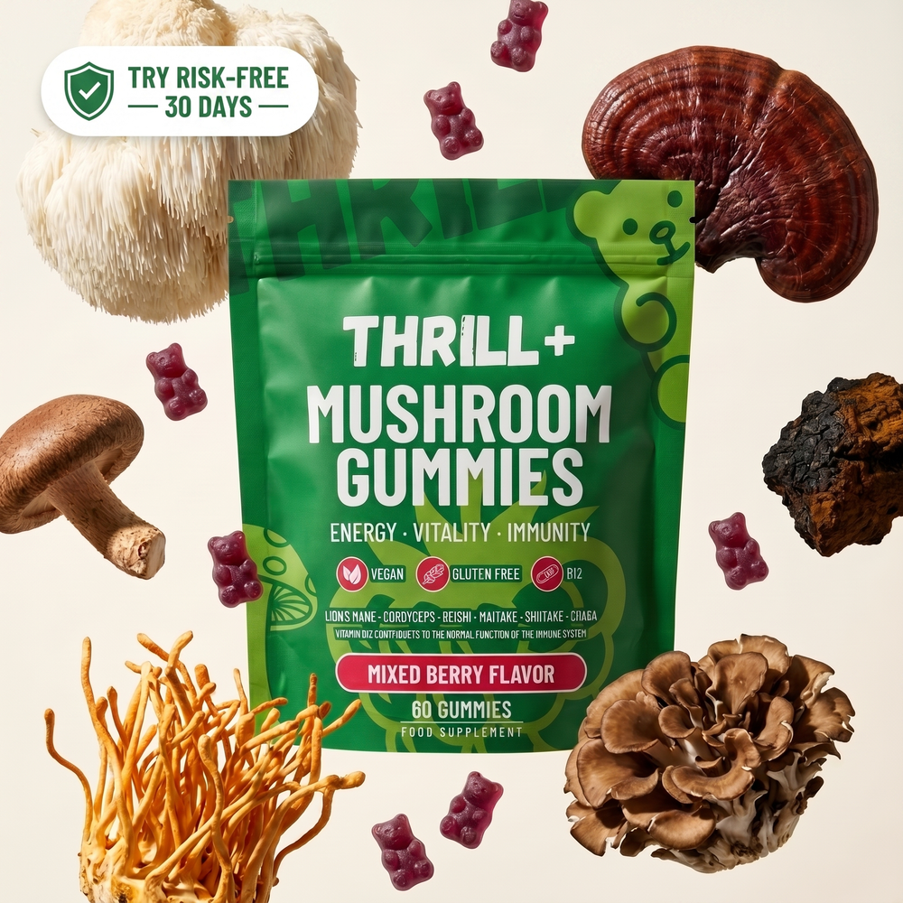 Caramelle gommose ai funghi